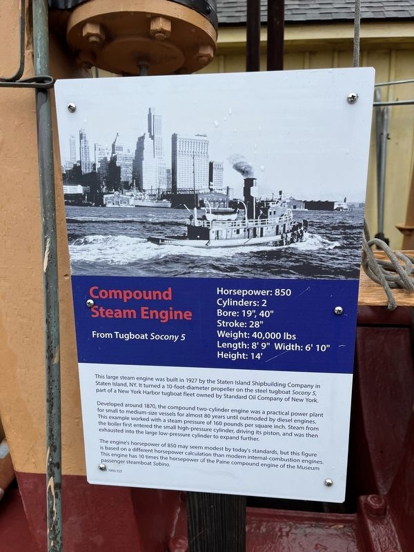 Compound Steam Engine Marker image. Click for full size.