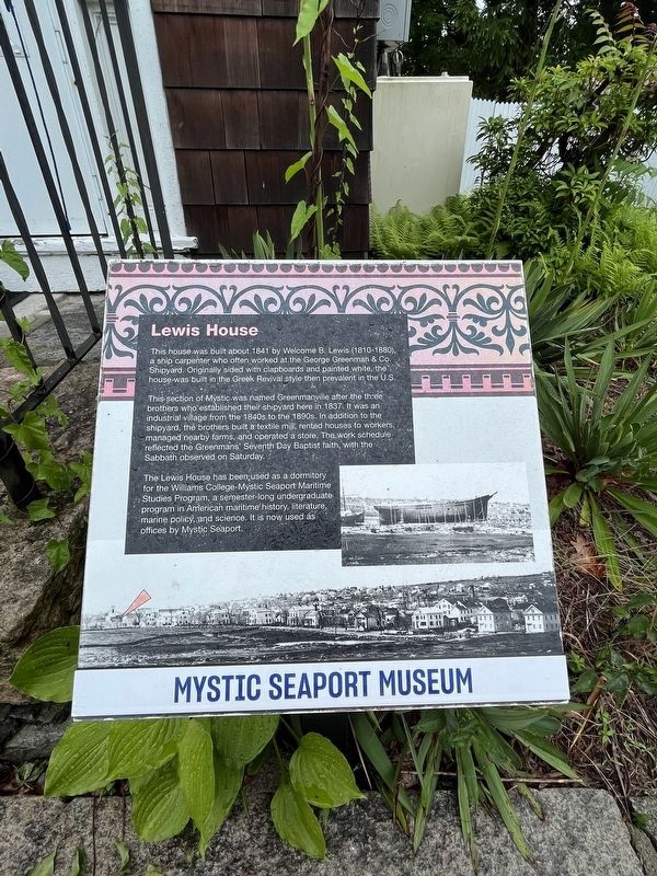 Lewis House Marker image. Click for full size.