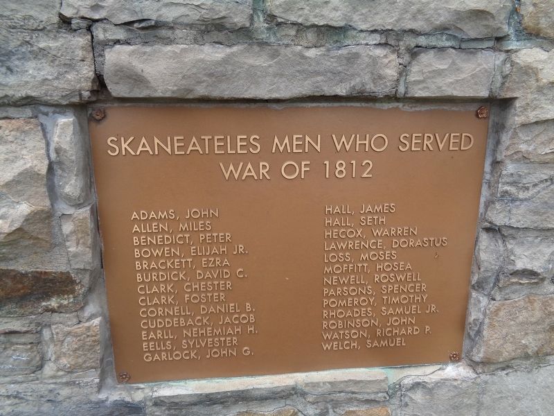War of 1812 Memorial Marker image. Click for full size.
