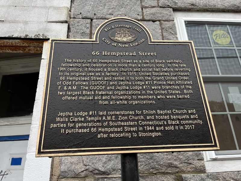 66 Hempstead Street Marker image. Click for full size.