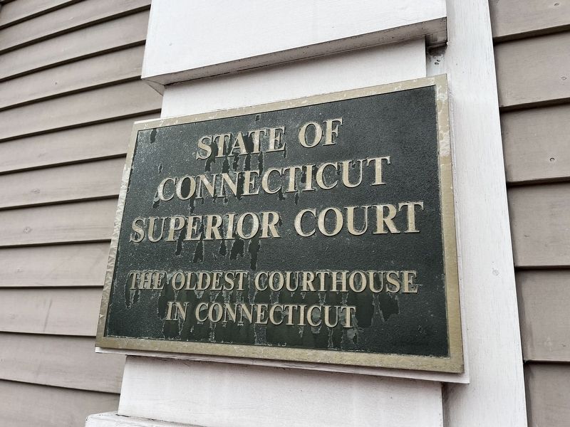 State of Connecticut Superior Court Marker image. Click for full size.
