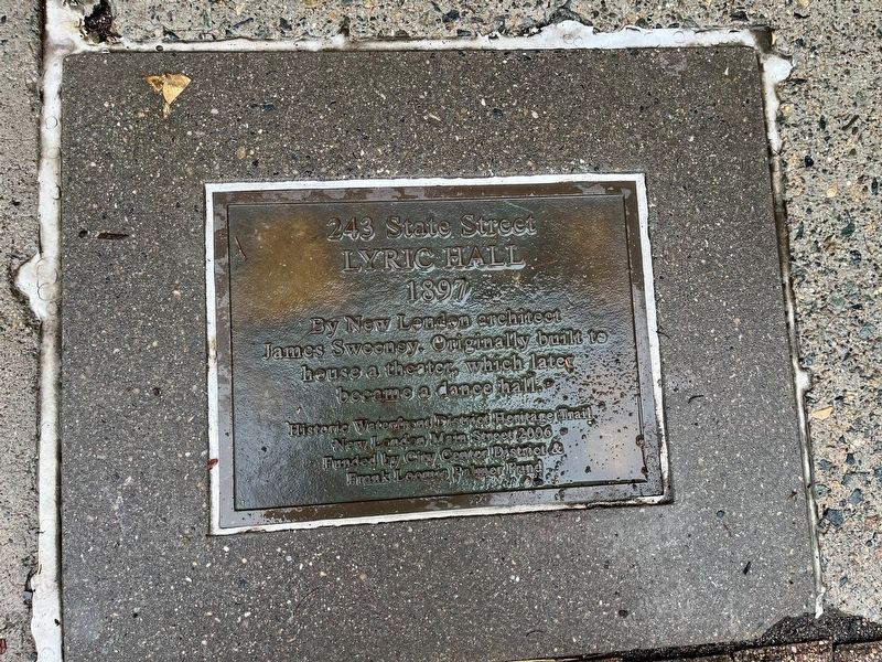 243 State Street Marker. Click for full size. 243 State Street Marker image. Click for full size.