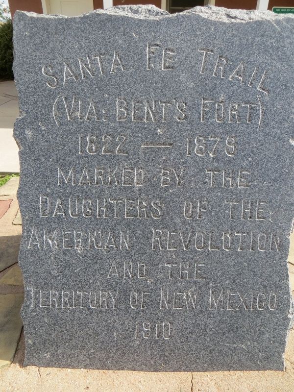 Santa Fe Trail Marker image. Click for full size.