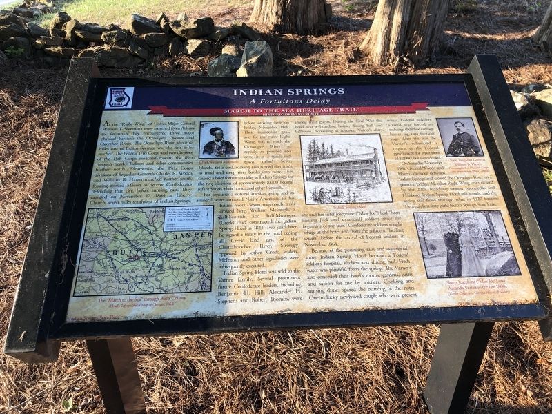 Indian Springs Marker image. Click for full size.