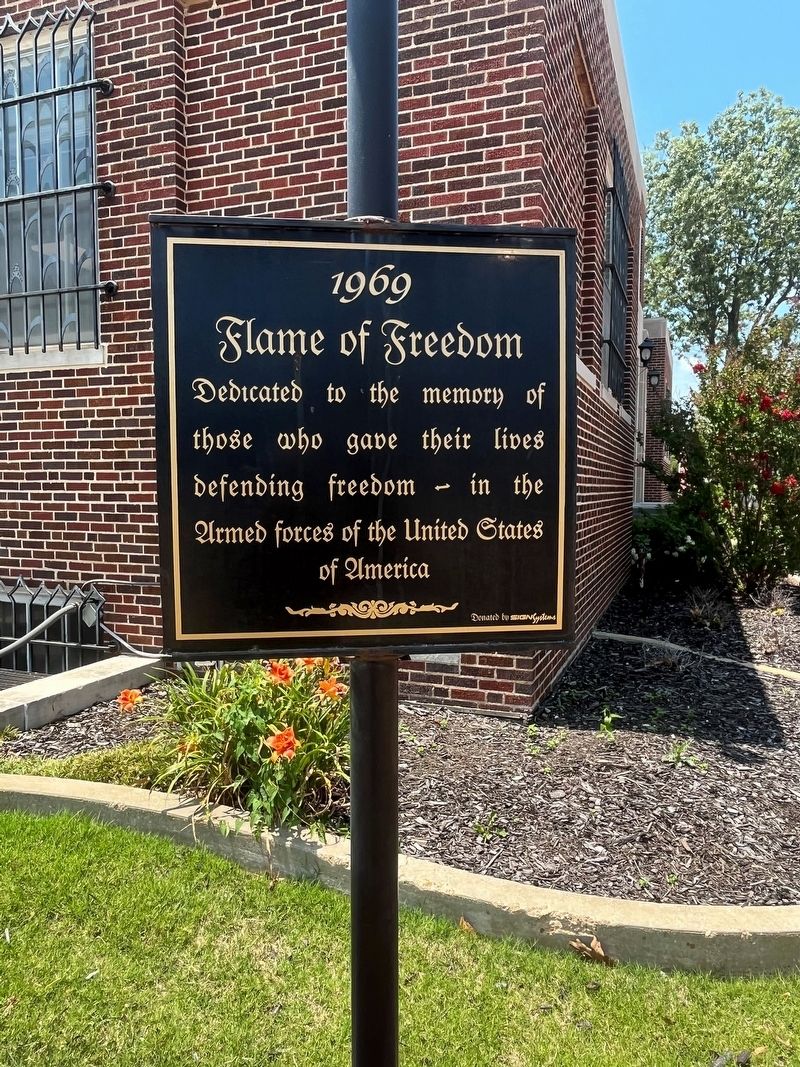 Flames of Freedom Marker image. Click for full size.