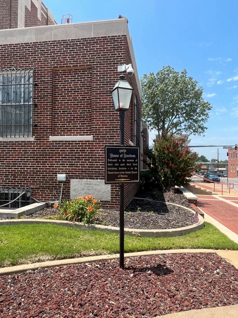 Flames of Freedom Marker image. Click for full size.