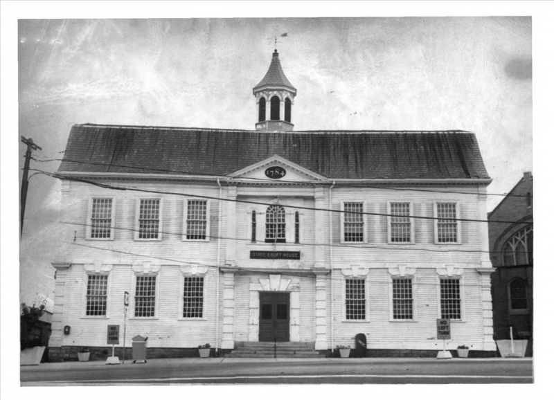 New London County Courthouse (now State Courthouse) image. Click for more information.