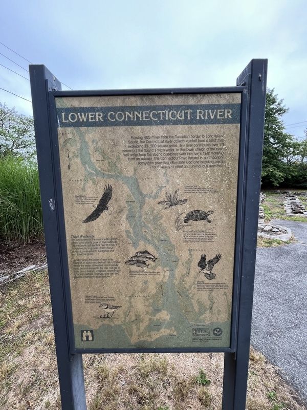Lower Connecticut River sign image. Click for full size.