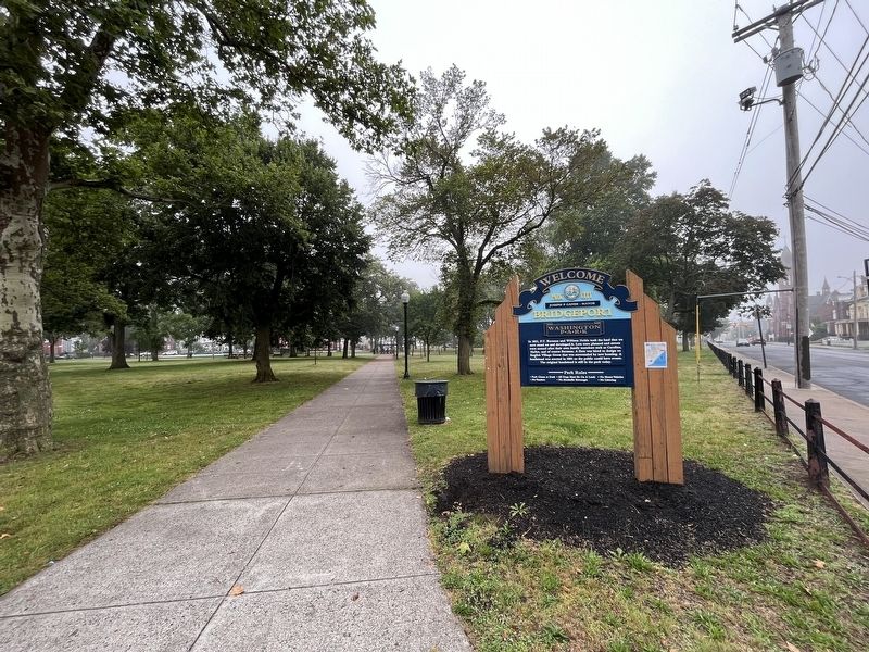 Washington Park Marker image. Click for full size.