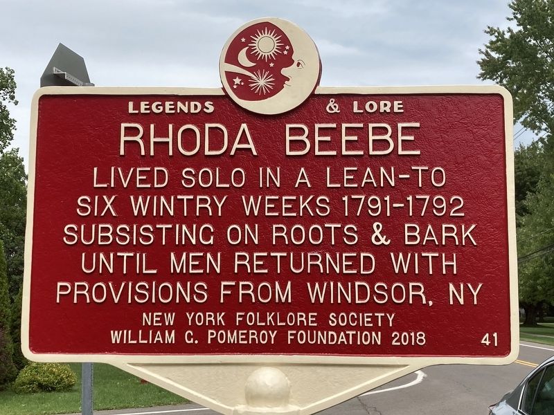 Legends & Love Rhoda Beebe Marker image. Click for full size.