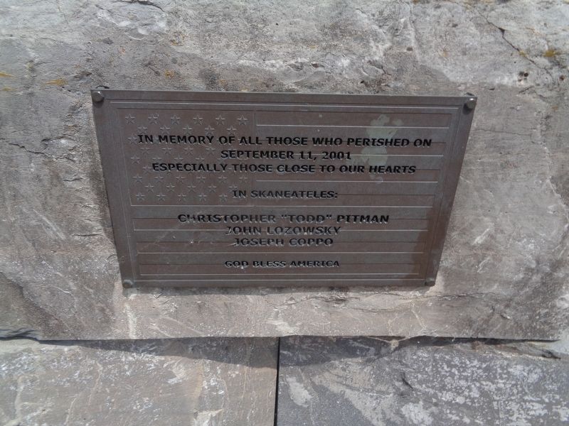 9/11 Memorial Marker image. Click for full size.