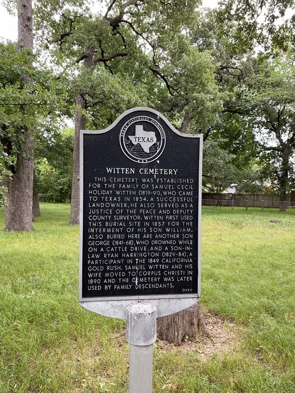 Witten Cemetery Marker image. Click for full size.