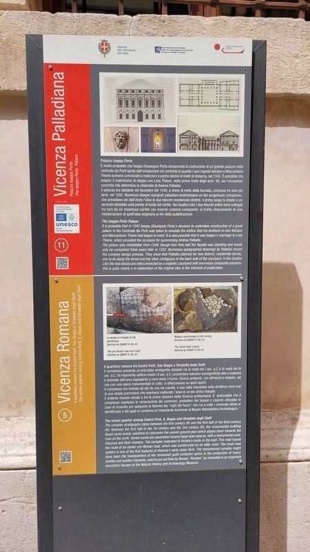 The Iseppo Porto Palace and Archaeology Marker image. Click for full size.