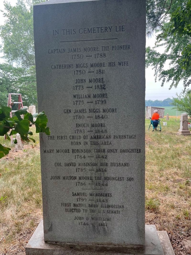 Dedicated to the Pioneers Marker (Reverse). Click for full size. Dedicated to the Pioneers Marker (Reverse) image. Click for full size.
