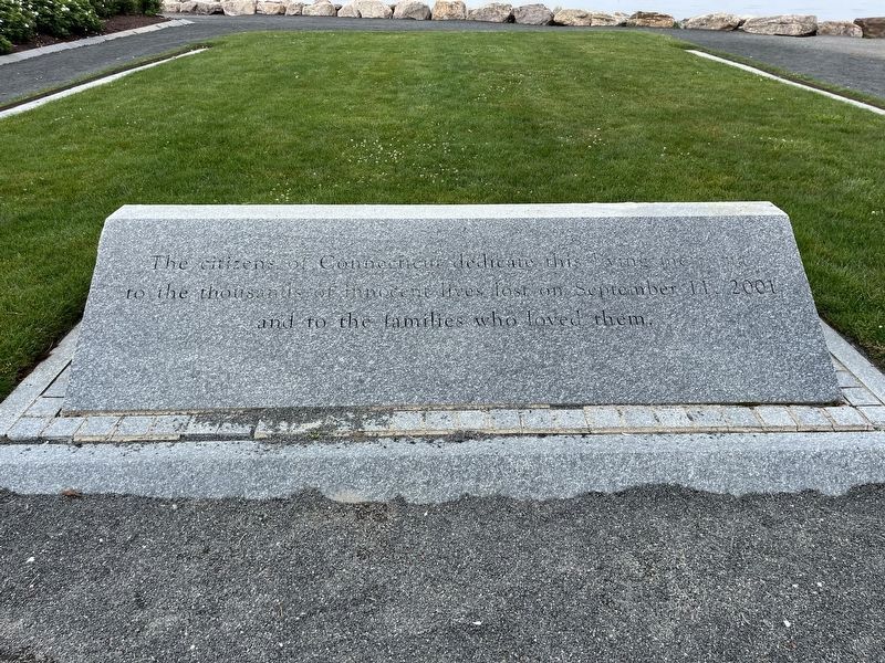 Connecticut's 9.11.01 Living Memorial. Click for full size. Connecticut's 9.11.01 Living Memorial image. Click for full size.
