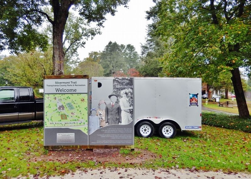 History of Silvermont Marker. Click for full size. History of Silvermont Marker image. Click for full size.