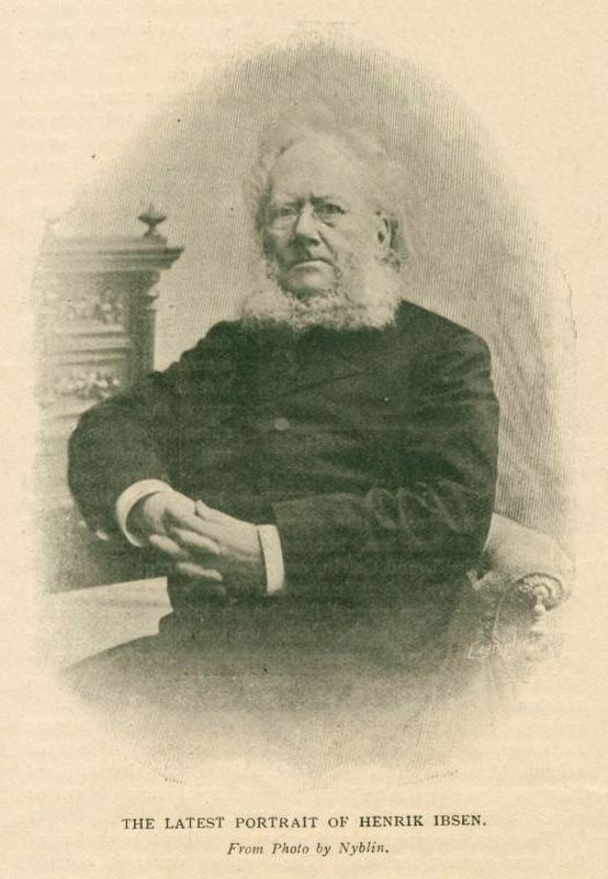 Henrik Ibsen. Click for full size. Henrik Ibsen image. Click for full size.