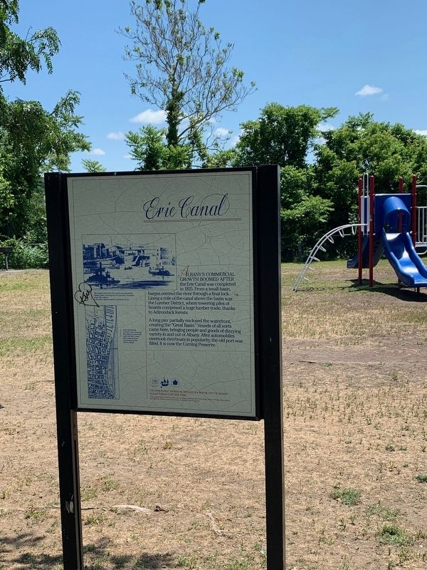 Erie Canal Marker image. Click for full size.