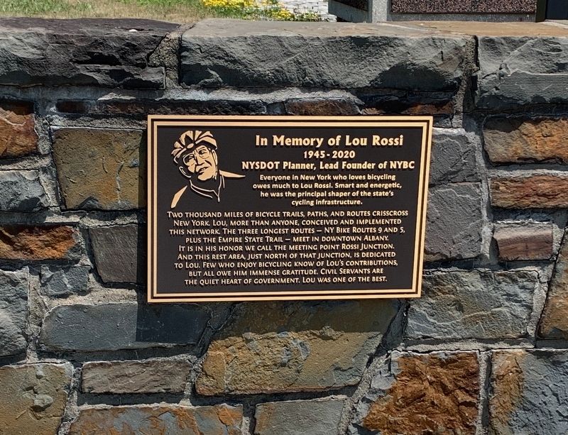 Lou Rossi Marker. Click for full size. Lou Rossi Marker image. Click for full size.
