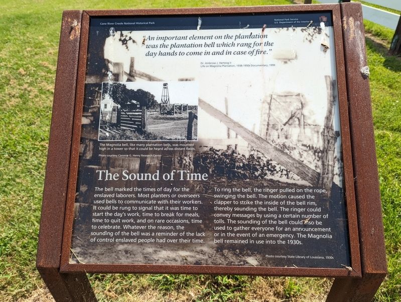 The Sound of Time Marker. Click for full size. The Sound of Time Marker image. Click for full size.