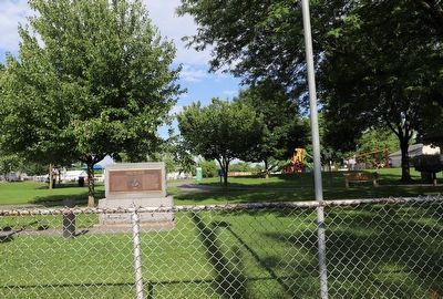 Donald "Mike" Waters Memorial Playground Marker image. Click for full size.