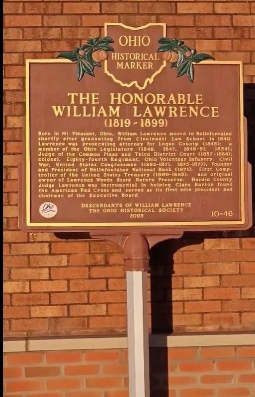 The Honorable William Lawrence Marker image. Click for full size.