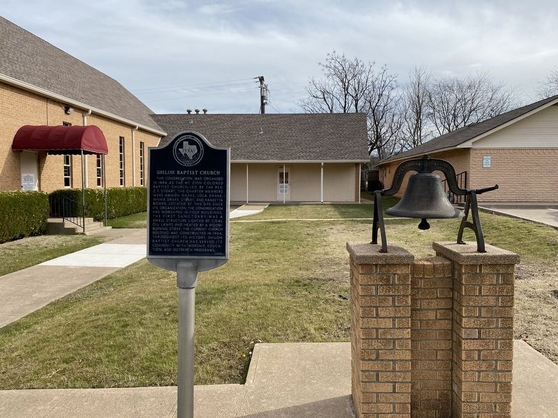 Shiloh Baptist Church Marker. Click for full size. Shiloh Baptist Church Marker image. Click for full size.