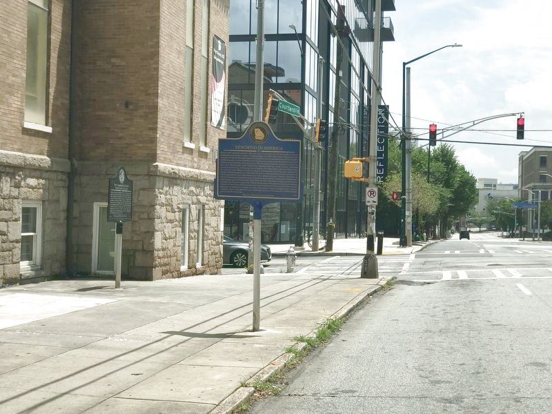 1906 Atlanta Race Massacre / Lynching in America Marker image. Click for full size.