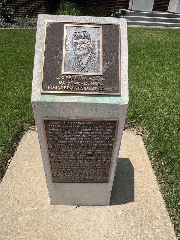 LTC Teddy W Pylant Marker. Click for full size. LTC Teddy W Pylant Marker image. Click for full size.