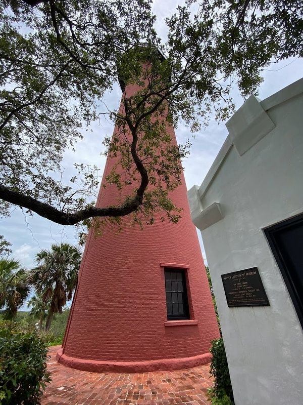 Jupiter Lighthouse Museum Marker. Click for full size. Jupiter Lighthouse Museum Marker image. Click for full size.