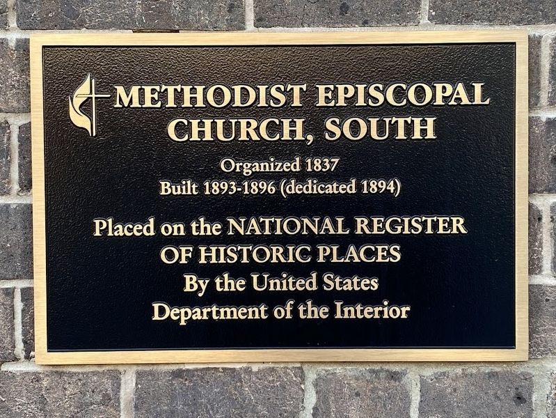 Methodist Episcopal Church, South Marker image. Click for full size.