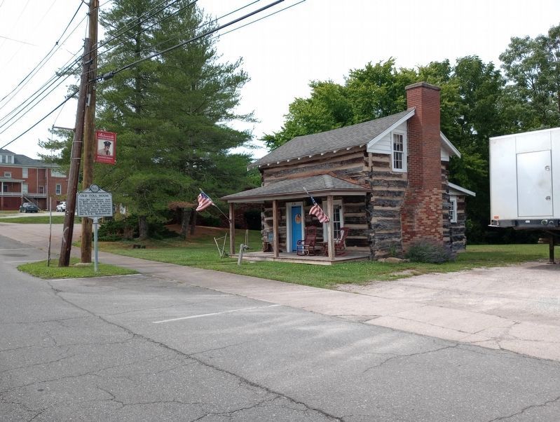 Old Toll House and Marker. Click for full size. Old Toll House and Marker image. Click for full size.