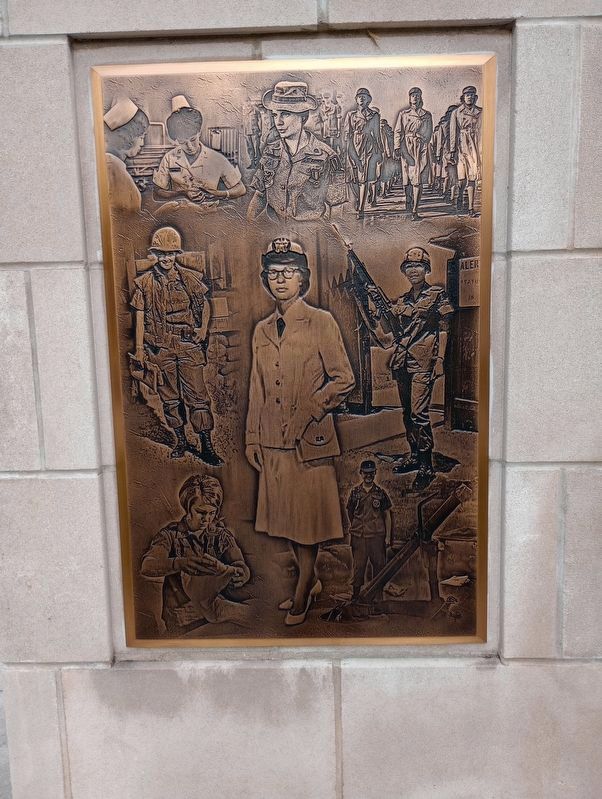 West Virginia's Female Veteran Marker image. Click for full size.