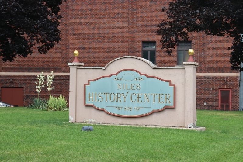 Niles History Center. Click for full size. Niles History Center image. Click for full size.