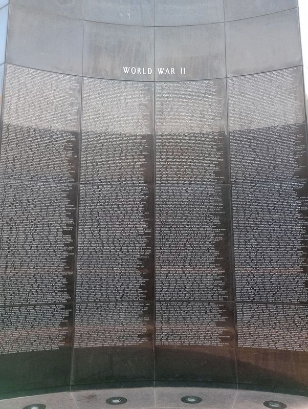 West Virginia Veterans Memorial. Click for full size. West Virginia Veterans Memorial image. Click for full size.