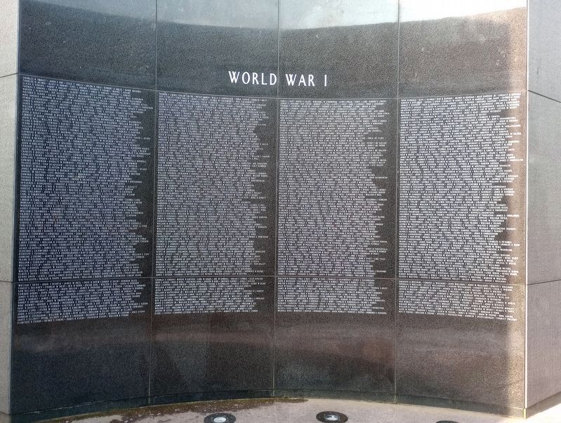 West Virginia Veterans Memorial image. Click for full size.