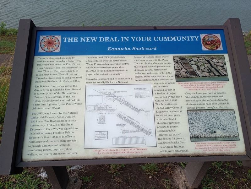 The New Deal In Your Community Marker image. Click for full size.