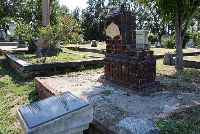 A Monumental Love Story Marker & Monument. Click for full size. A Monumental Love Story Marker & Monument image. Click for full size.