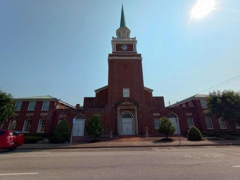 Charleston Baptist Temple Marker image. Click for full size.