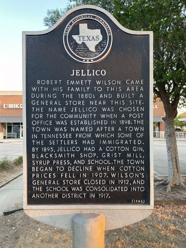 Jellico side of marker image. Click for full size.