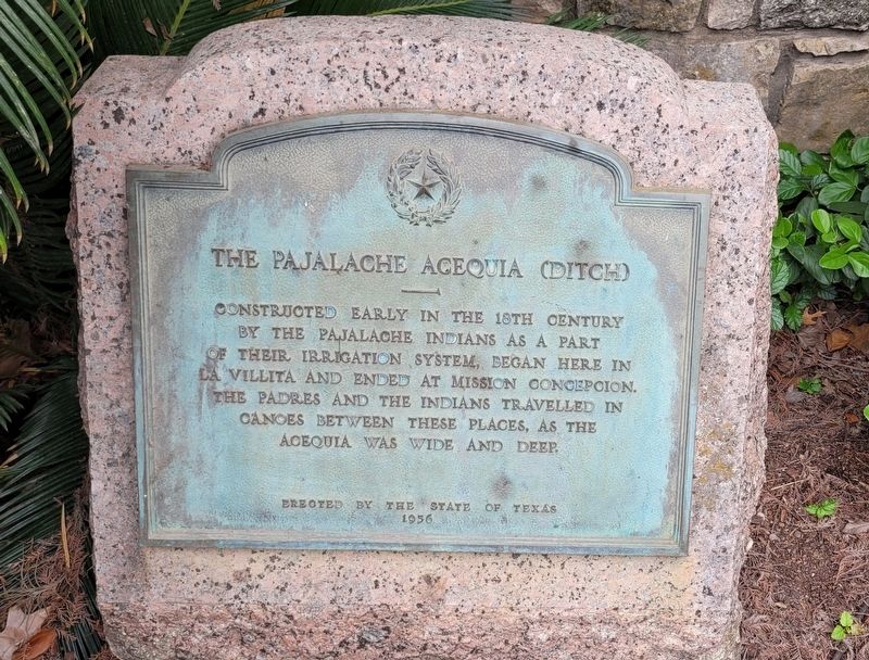 The Pajalache Acequia (Ditch) Marker image. Click for full size.