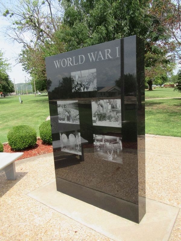Choctaw Nation War Memorial - World War I Reverse. Click for full size. Choctaw Nation War Memorial - World War I Reverse image. Click for full size.