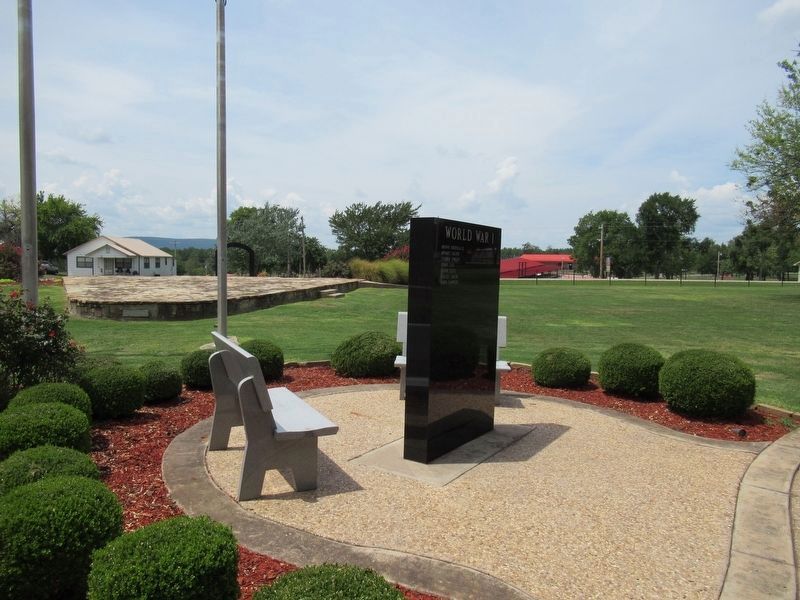 Choctaw Nation War Memorial - World War I. Click for full size. Choctaw Nation War Memorial - World War I image. Click for full size.