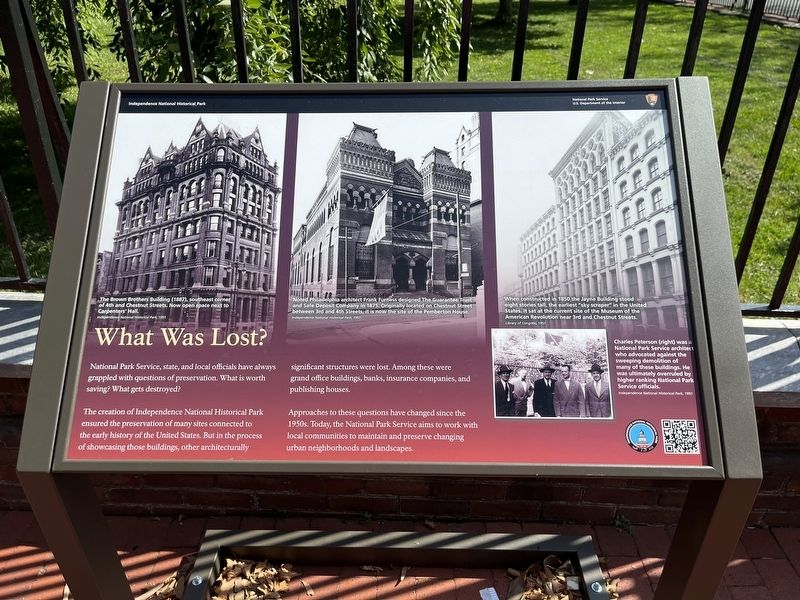 What Was Lost? Marker. Click for full size. What Was Lost? Marker image. Click for full size.