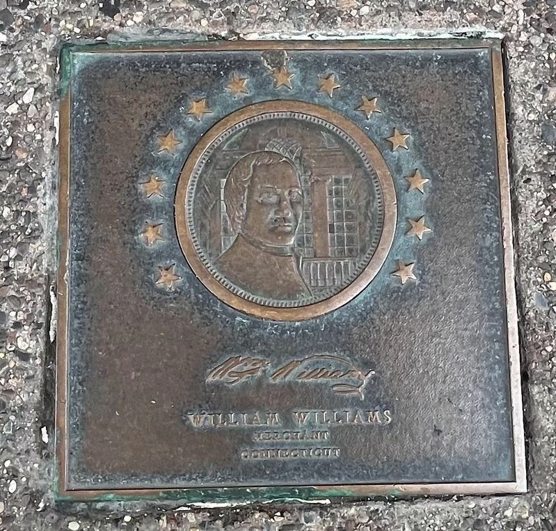 William Williams plaque image. Click for full size.