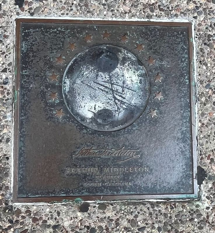 Arthur Middleton plaque image. Click for full size.