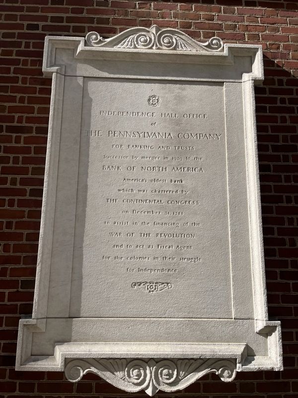 Independence Hall Office Marker image. Click for full size.