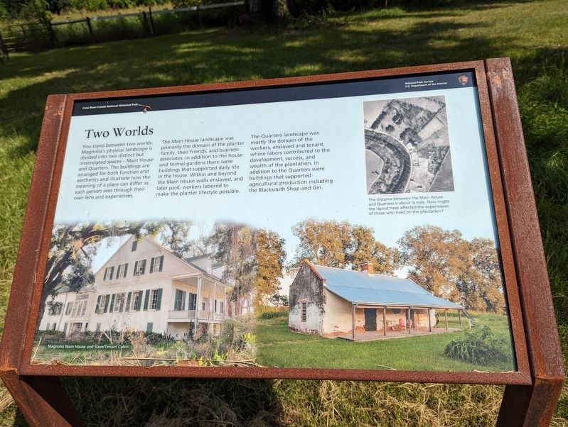 Two Worlds Marker. Click for full size. Two Worlds Marker image. Click for full size.