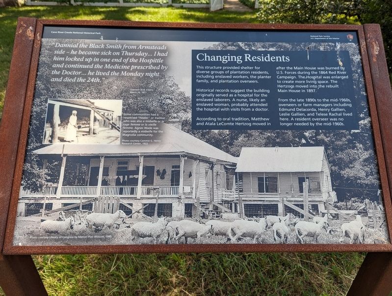 Changing Residents Marker. Click for full size. Changing Residents Marker image. Click for full size.