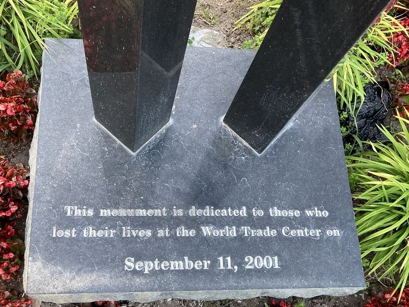 September 11, 2001 Marker image. Click for full size.